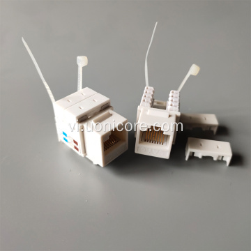 Cách đấm xuống Jack Cat6 Keystone